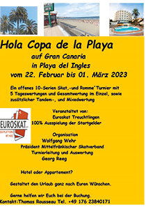 Flyer Euroskat Open Front Flyer Euroskat Open Front